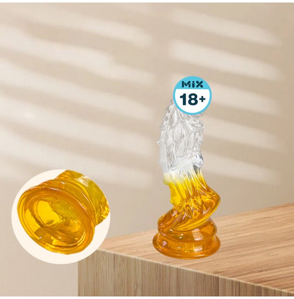 SNAILAGE - Kirin Two-tone Realistic Dildo Series (L:17cm - D:4cm)